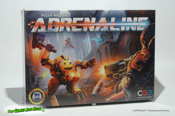 Adrenaline Game - Czech Games Edition 2016 Brand New