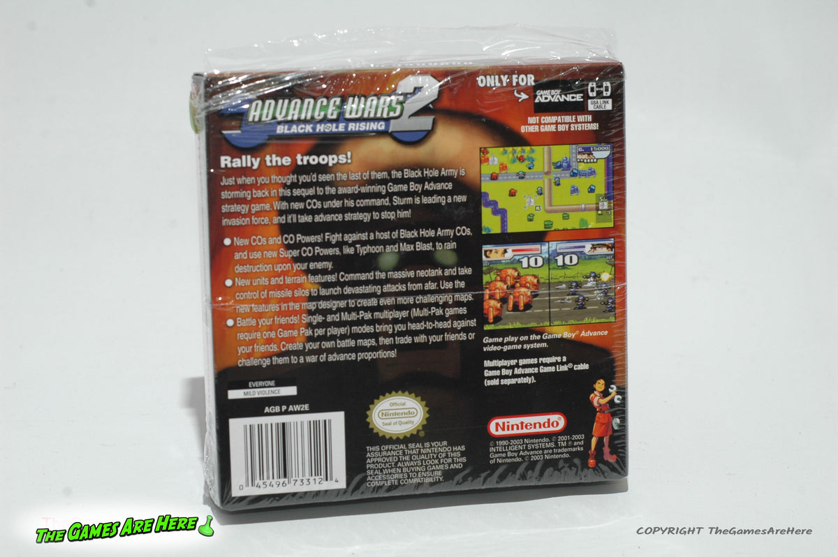ゲームボーイアドバンス - GBA★ADVANCE WARS 2 BLACK HOLE RISING 海外版 GBA Game: Advance Wars 2: Black Hole Rising - Walmart.com