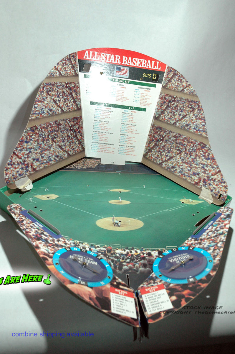 All Star Baseball Game Cadaco 1989 The Games Are Here