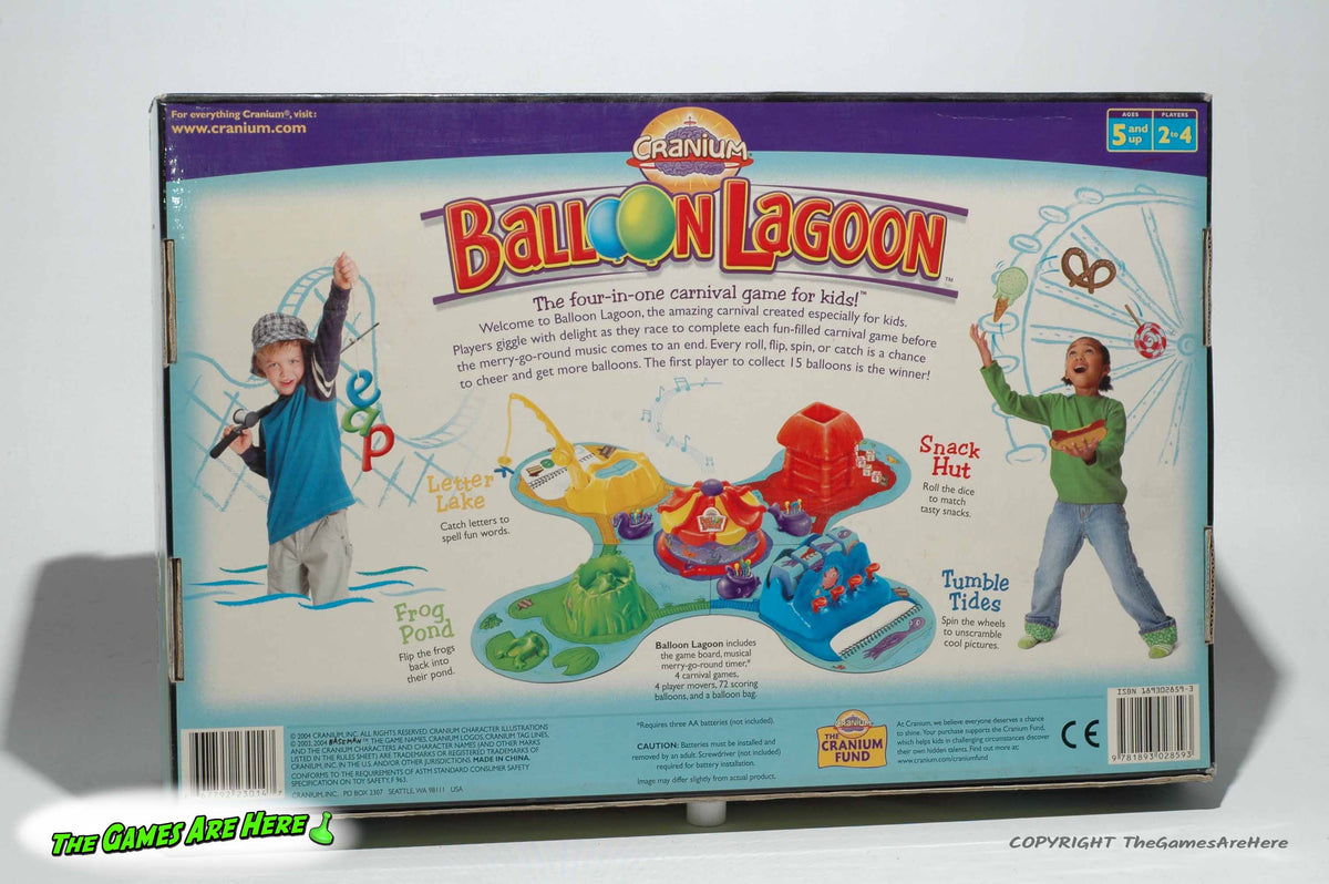 Cranium Balloon Lagoon - Cranium Inc. 2004 – The Games Are Here