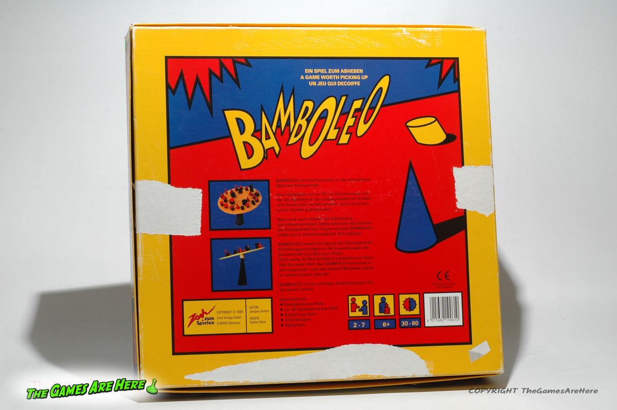 Bamboleo Game - Zoch Zum Spielen 1996 – The Games Are Here