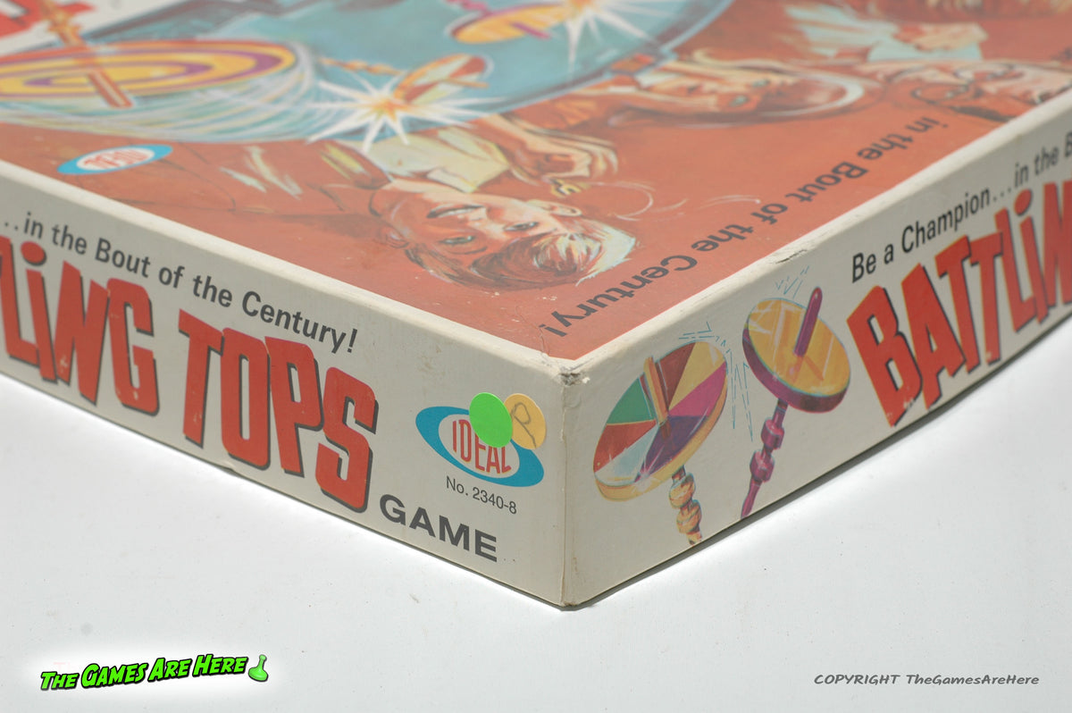 Battling Tops Game - Ideal 1968