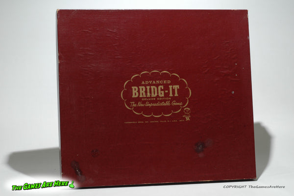 Advanced Bridg-It Deluxe Edition Game - Hassenfeld Bros. 1961