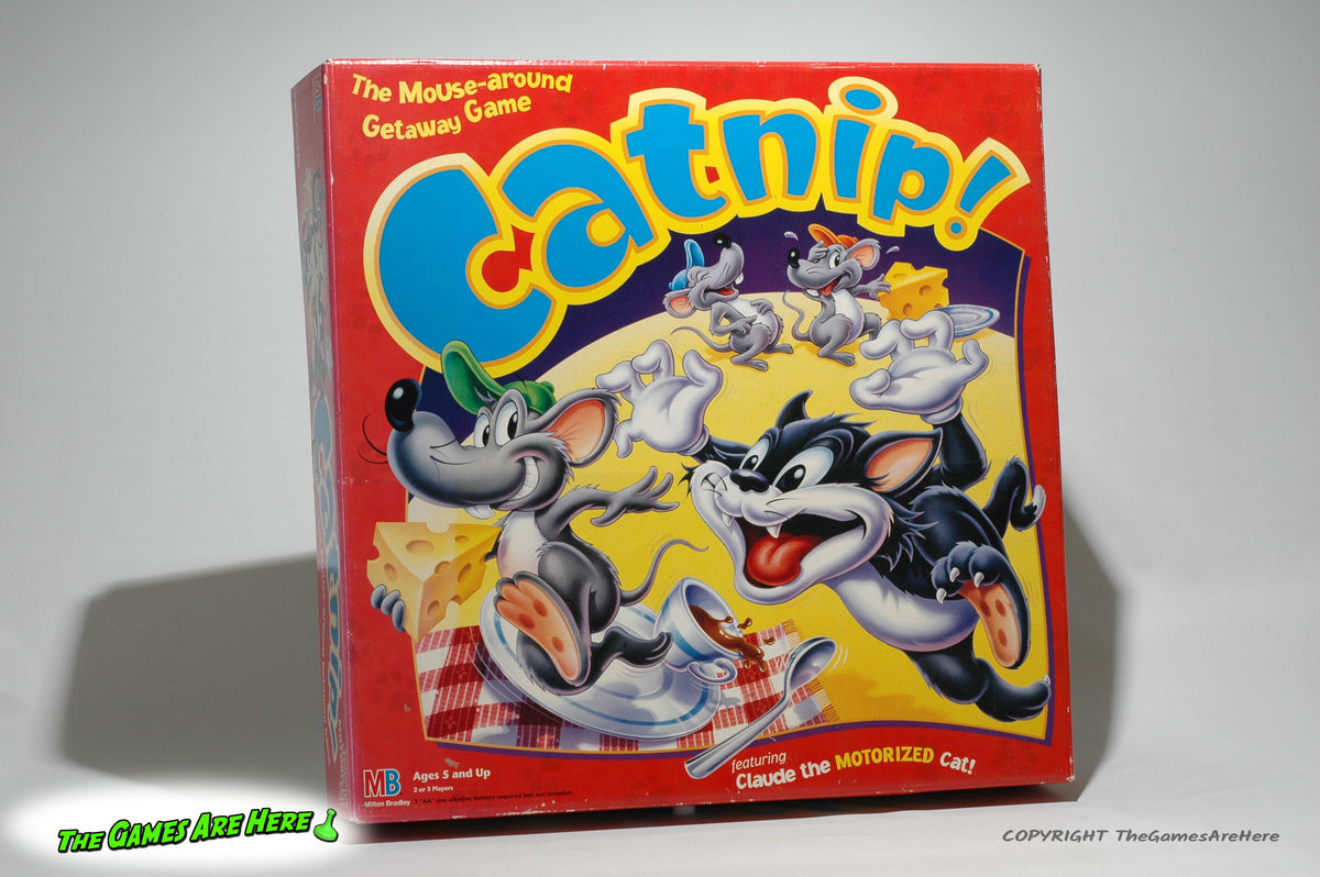 Catnip! Game - Milton Bradley 1996 w Some New Parts – The Games