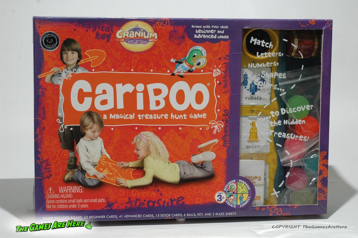 Cranium Caribou a magical treasure hunt shops game- Complete