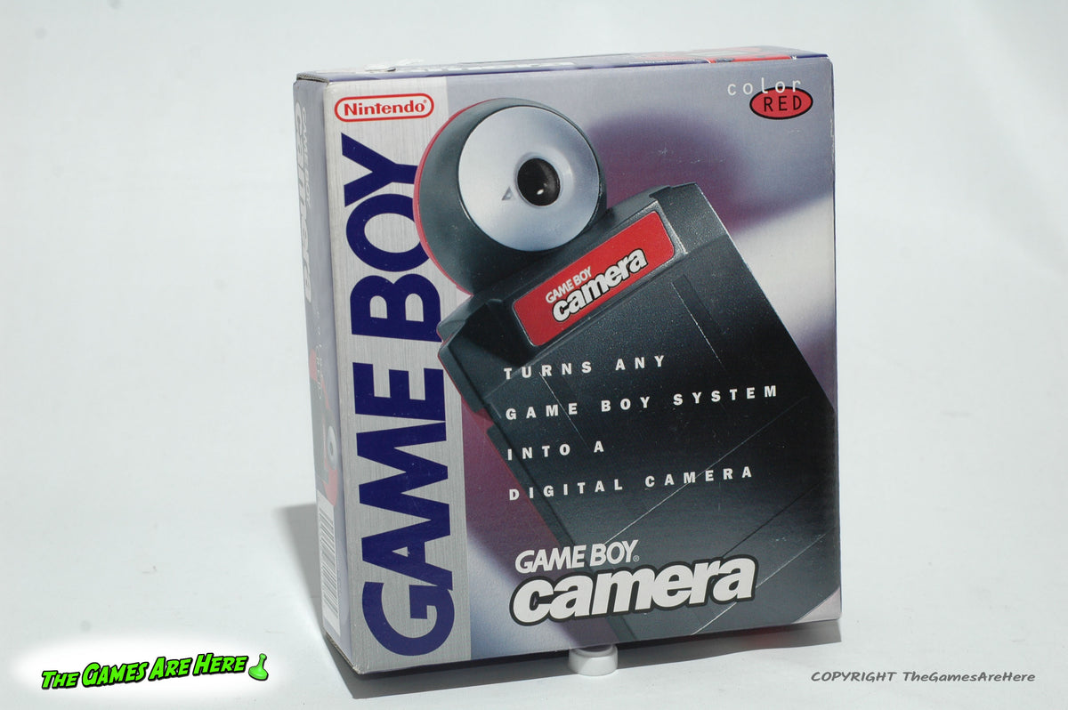Game Boy Camera Red - Nintendo 1998 Brand New – The Games Are Here