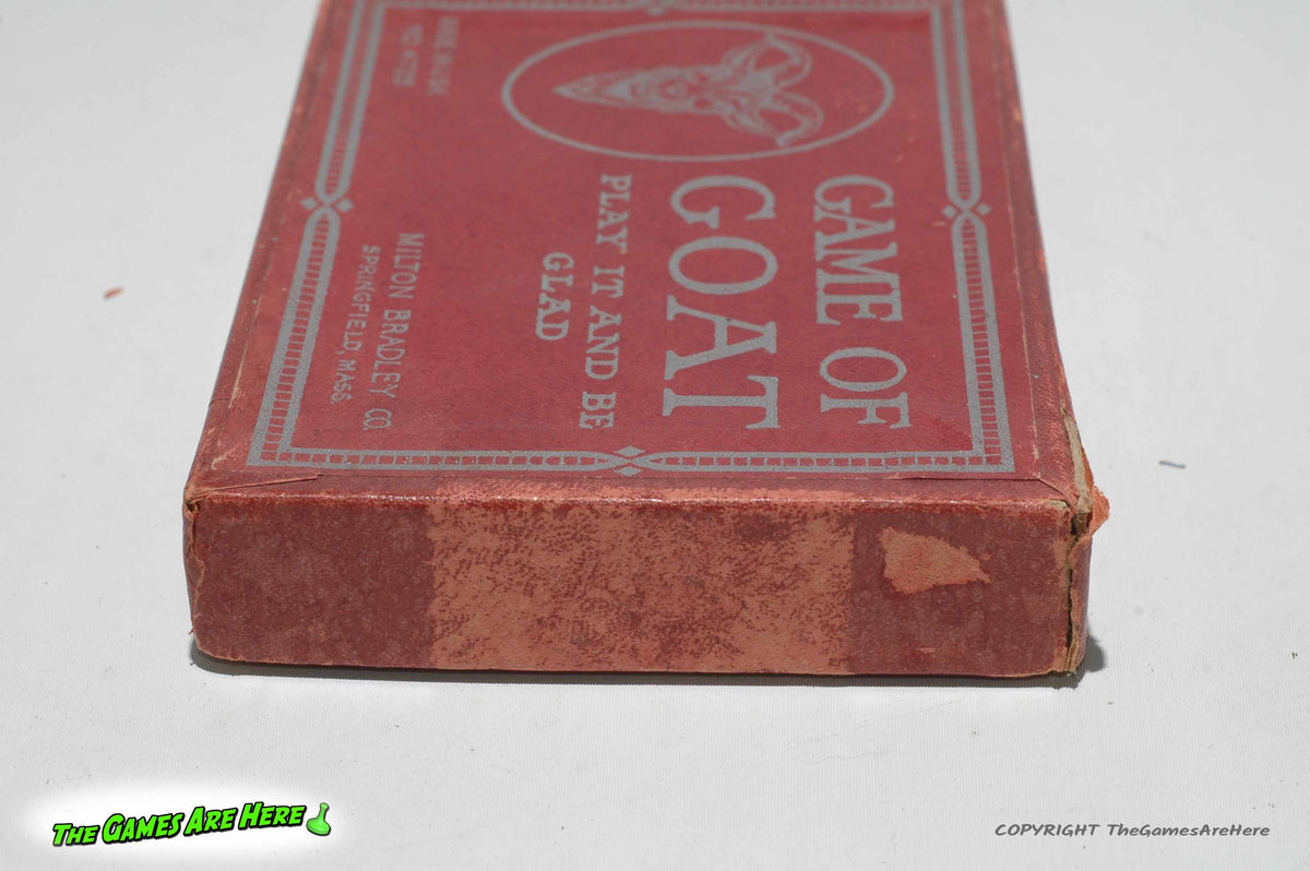 Game of Goat Card Game - Milton Bradley 1916 – The Games Are Here