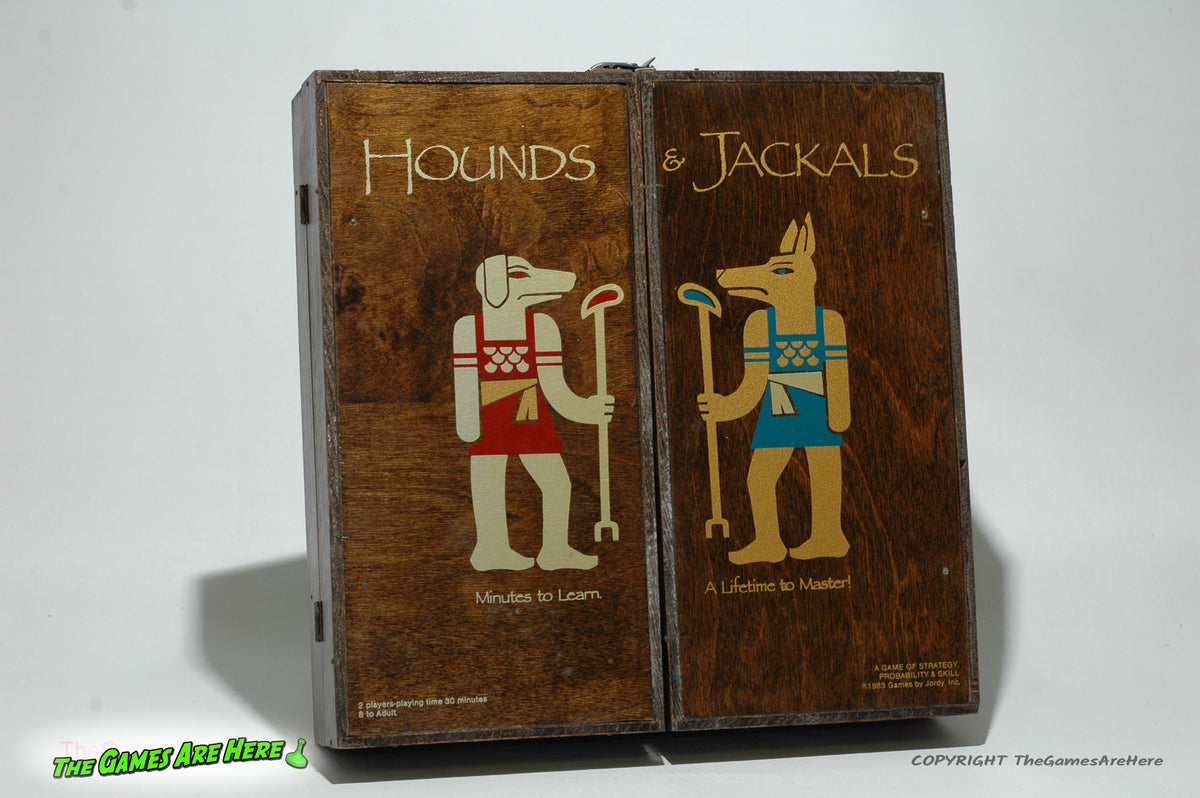 Hounds & Jackals Game of Strategy - Games by Jordy Inc. 1983 in