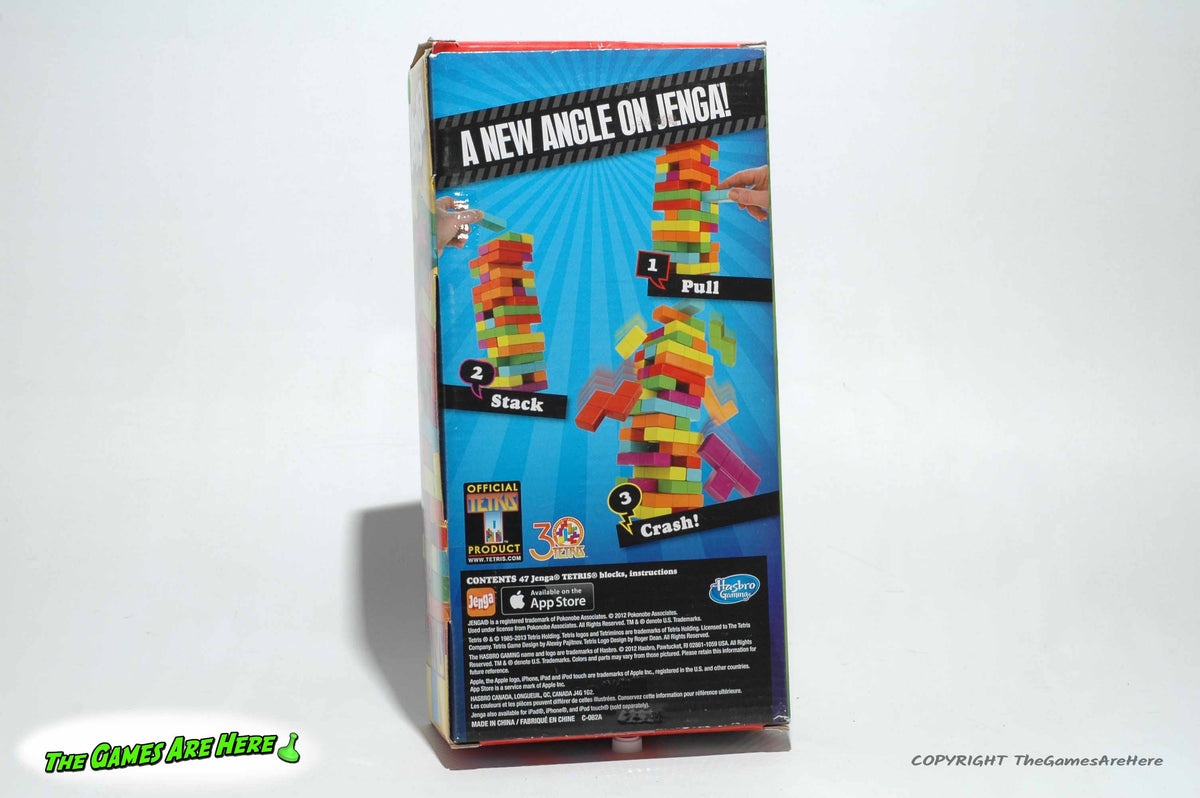 Jenga Tetris - Hasbro 2013 – The Games Are Here