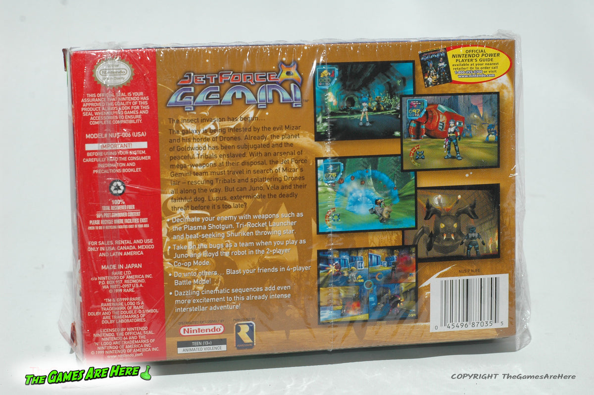 Jet Force Gemini - Nintendo 64, Rareware 1999 – The Games Are Here