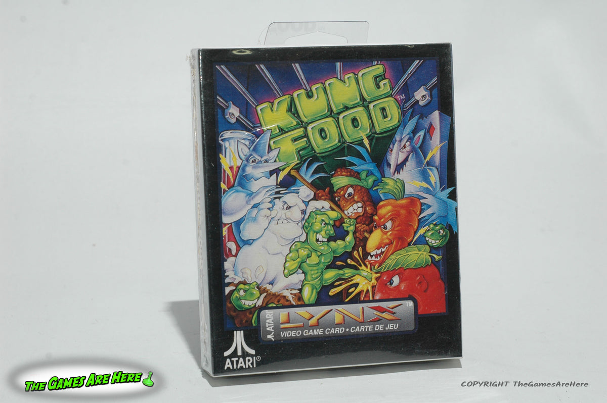 Kung Food - Atari Lynx 1992 Brand New – The Games Are Here
