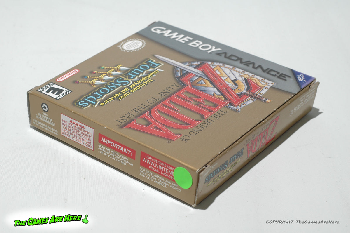 The Legend of Zelda A Link to the Past w Four Swords - Game Boy