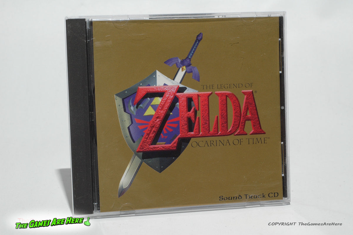 The Legend of Zelda Ocarina of Time Soundtrack CD - Nintendo