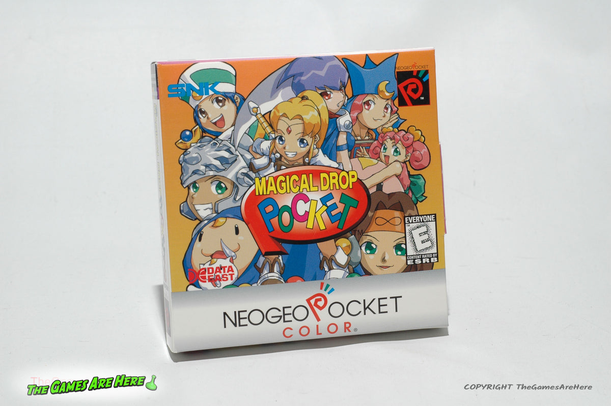 Magical Drop Pocket - Neo Geo Pocket Color, Data East 1999 – The