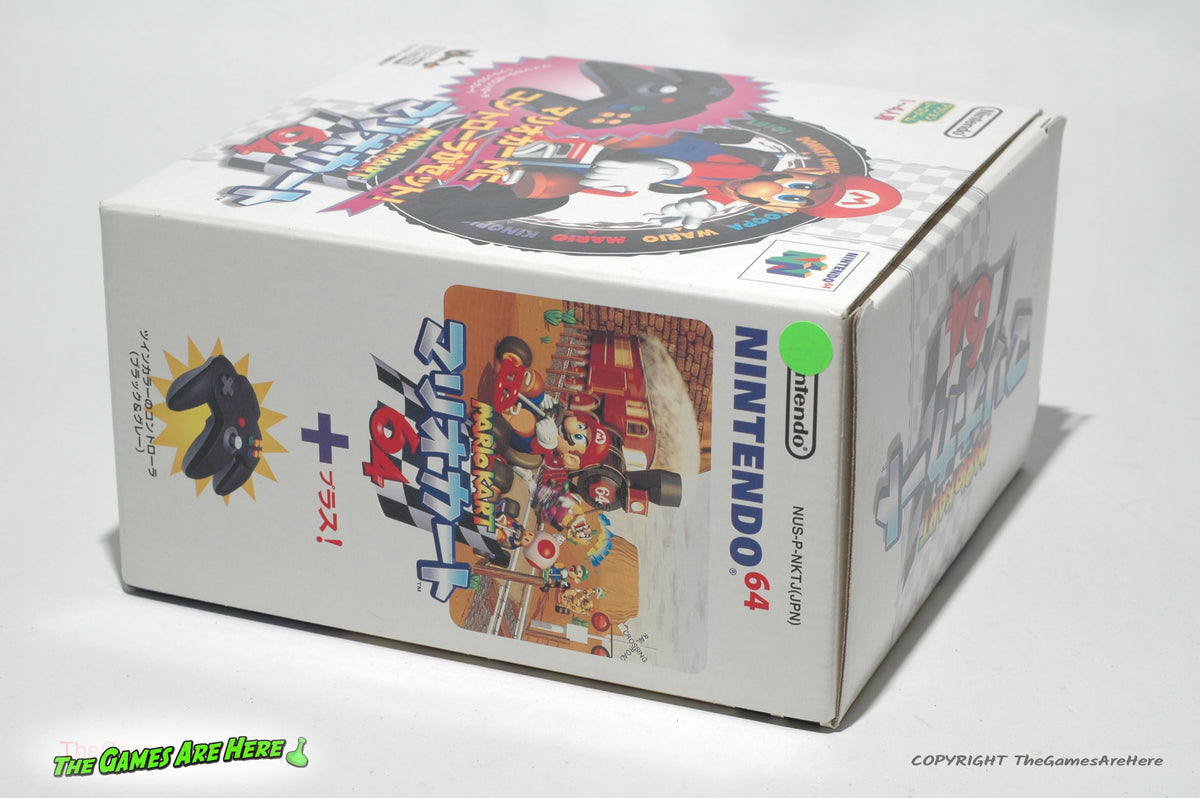 Nintendo 64 MARIO KART 64 Japanese Edition With Box and