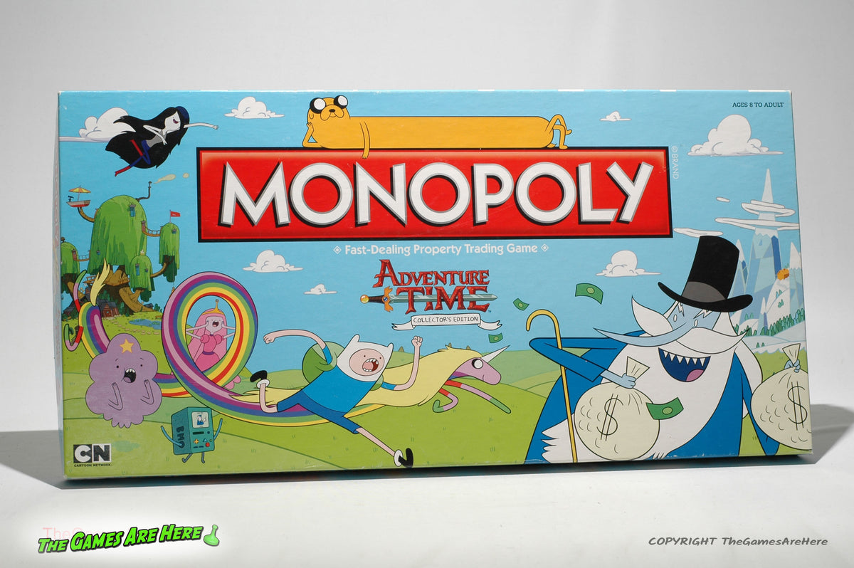 Adventure Time Collector's Edition Monopoly in excellent condition selling