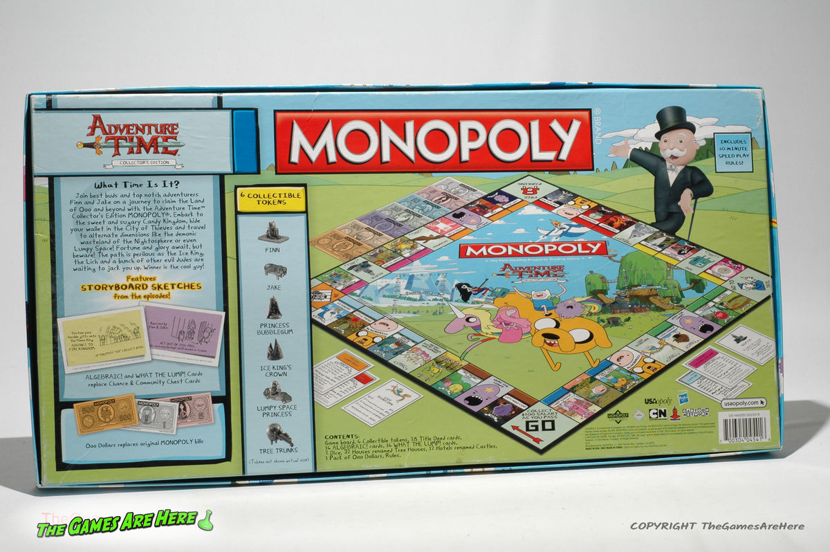 Adventure selling Time Monopoly complete