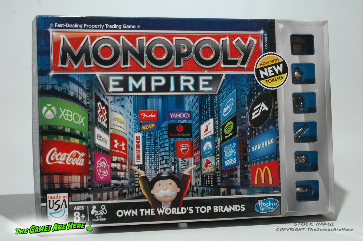 Monopoly Empire Game - Hasbro 2014 New Token Version – The Games