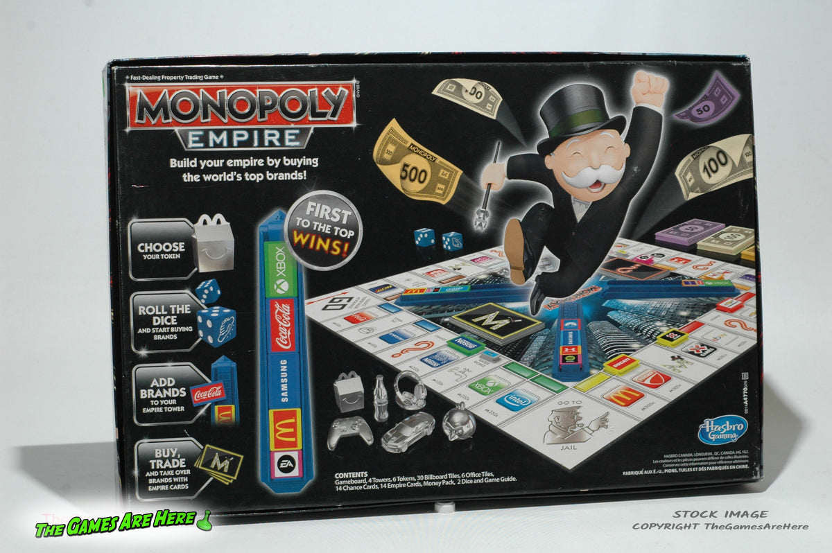 Monopoly Empire Game - Hasbro 2014 New Token Version – The Games