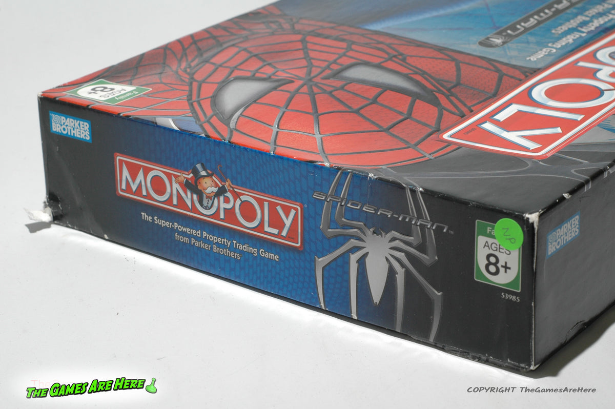 Monopoly Spider Man Edition - Parker Brothers 2007 w Some