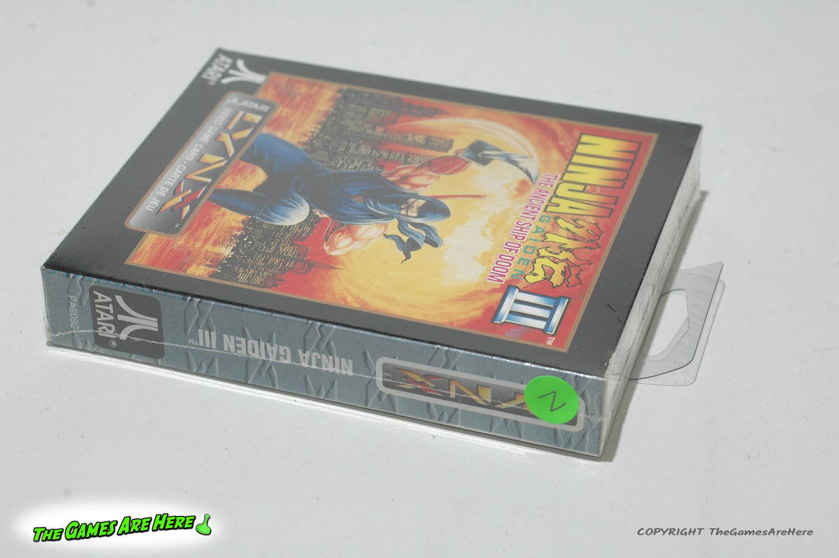 フジテレビ☆ライアゲーム★記念メダル☆ Ninja Gaiden III the Ancient Ship of Doom - Atari Lynx, Tecmo 1993