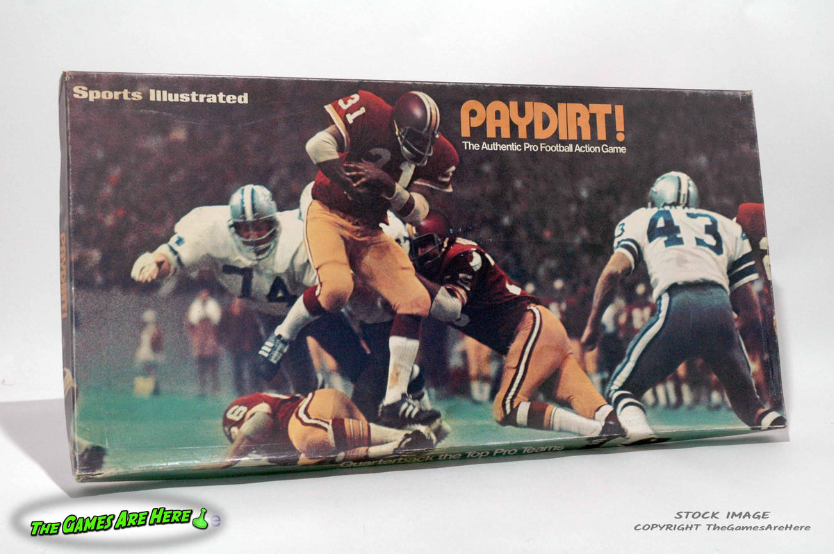 Jeu De Société Vintage Gamecraft TSG I - Pro Football (1976) - Édition Ziplock, Très Bon état