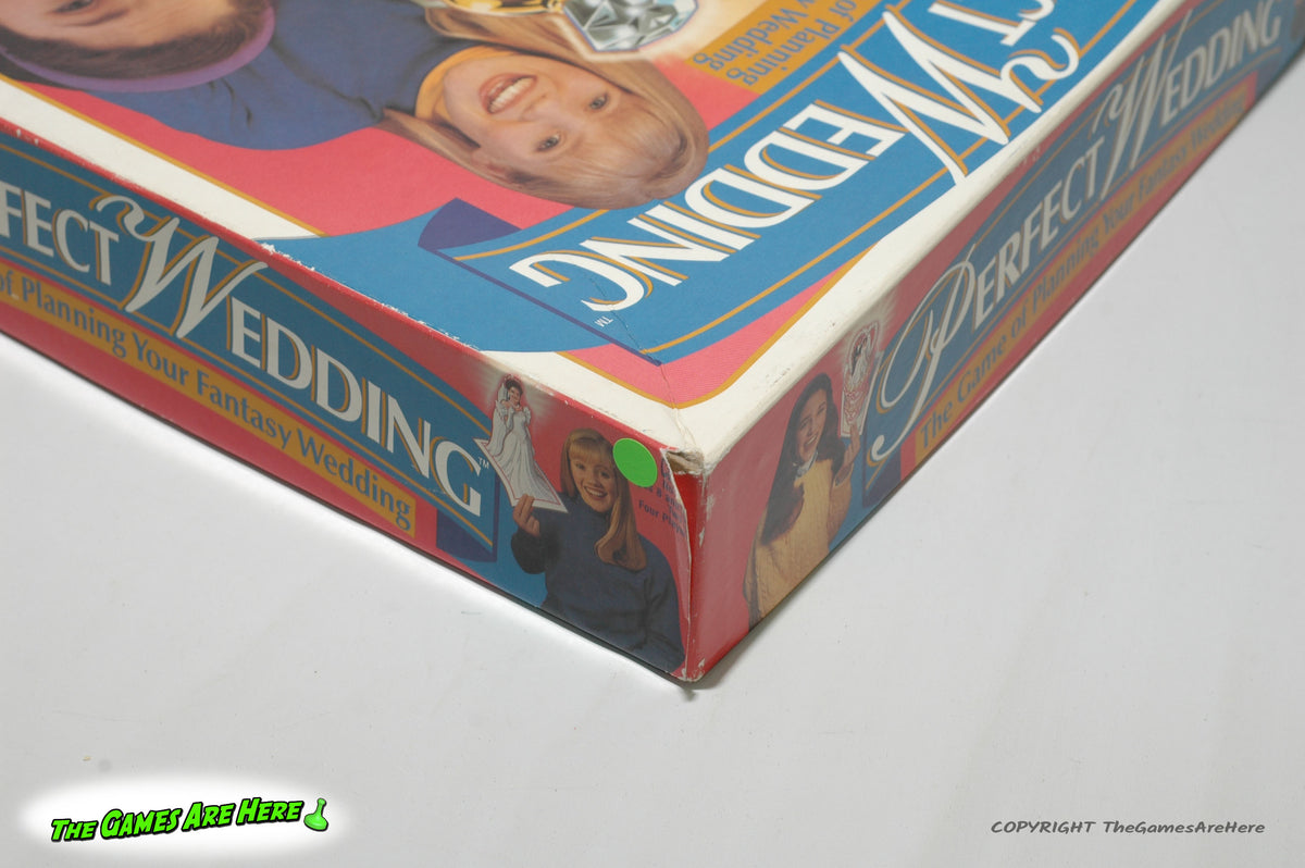 Vintage Perfect Wedding Cadaco on sale Board Game 1993 Has 1 Replacement Ring