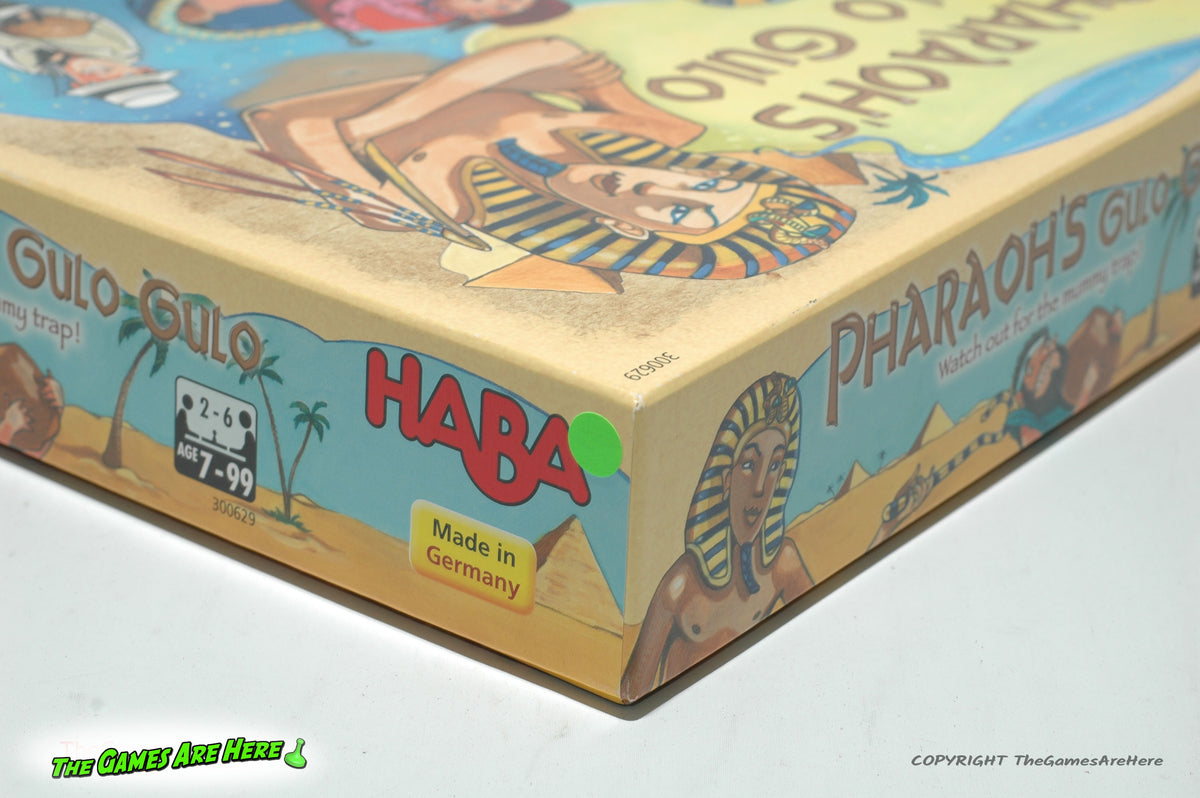 Pharaoh's Gulo Gulo Game - Haba 2015 – The Games Are Here