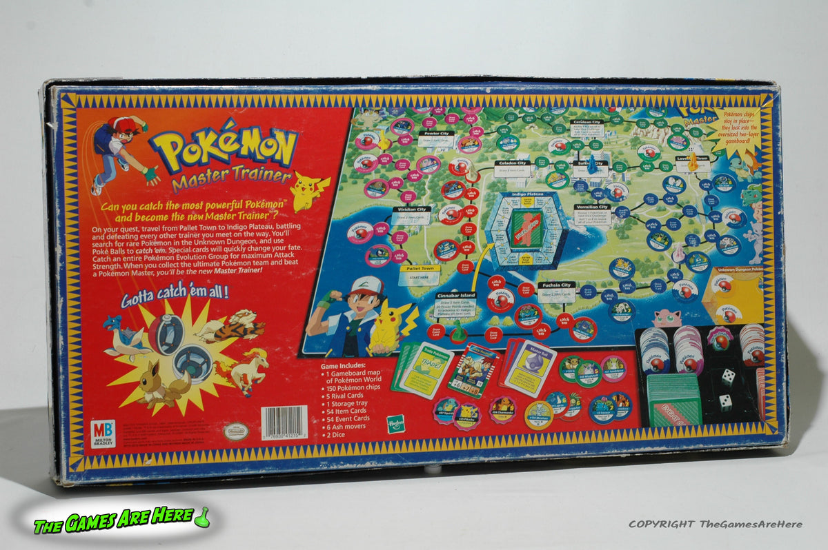 Pokemon Master Trainer Game - Milton Bradley 1999 Pokemon Master Trainer Game - Milton Bradley 1999