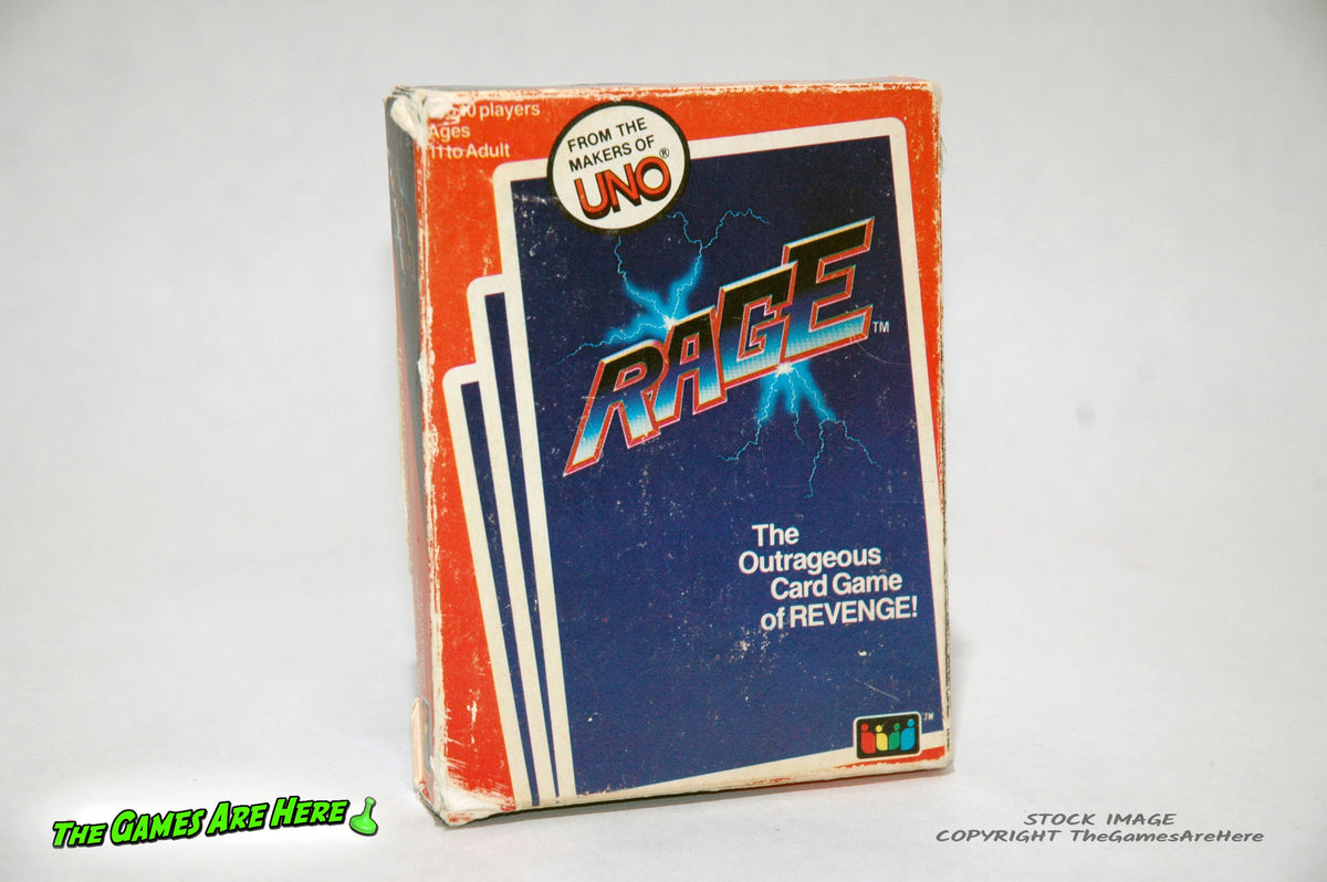 Rage Card Game - iGi 1983 w Box Wear – The Games Are Here