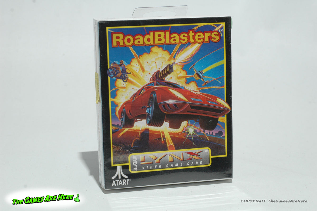 Roadblasters - Atari Lynx, Tengen 1990 Brand New – The Games Are Here