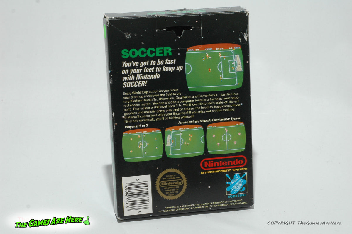 Soccer Nintendo Entertainment System, 1985 – The Games Are Here