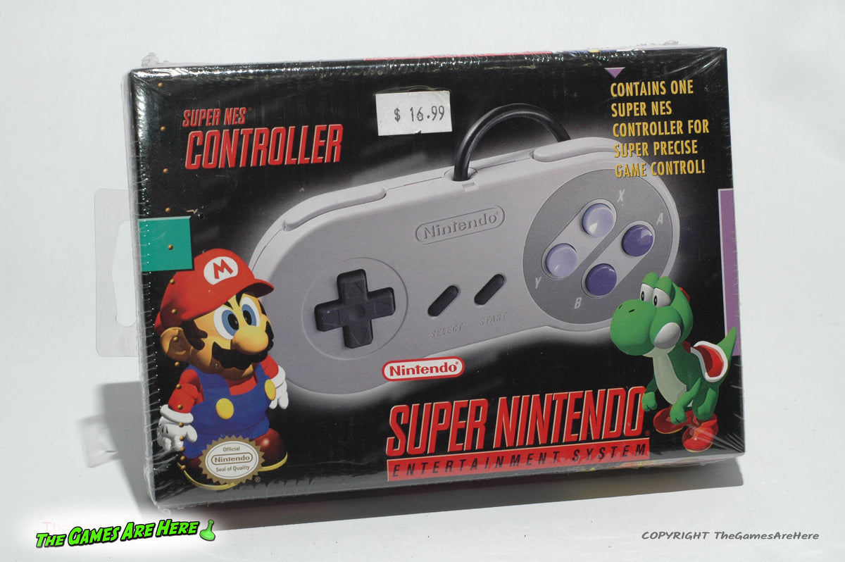 Super NES Controller - Nintendo 1997 SNS-102 Brand New – The Games