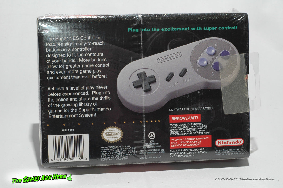 Nintendo Switch SNES Official Super Nintendo Controller US Sealed New. on sale