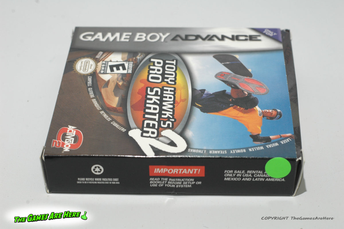 Tony Hawk's Pro Skater 2 - Game Boy Advance, Activision 2001 – The