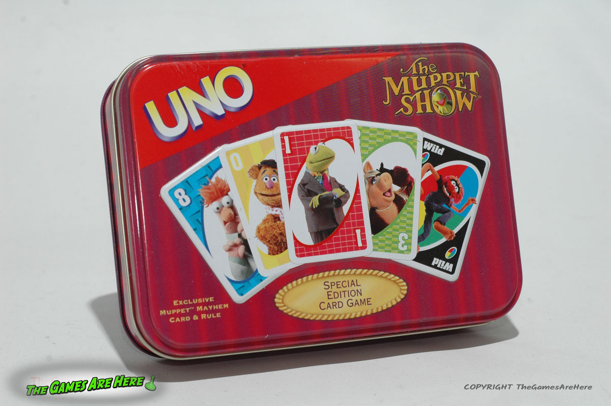 Uno The Muppet Show Special Edition Card Game in Tin - Sababa Toys 200 –  The Games Are Here