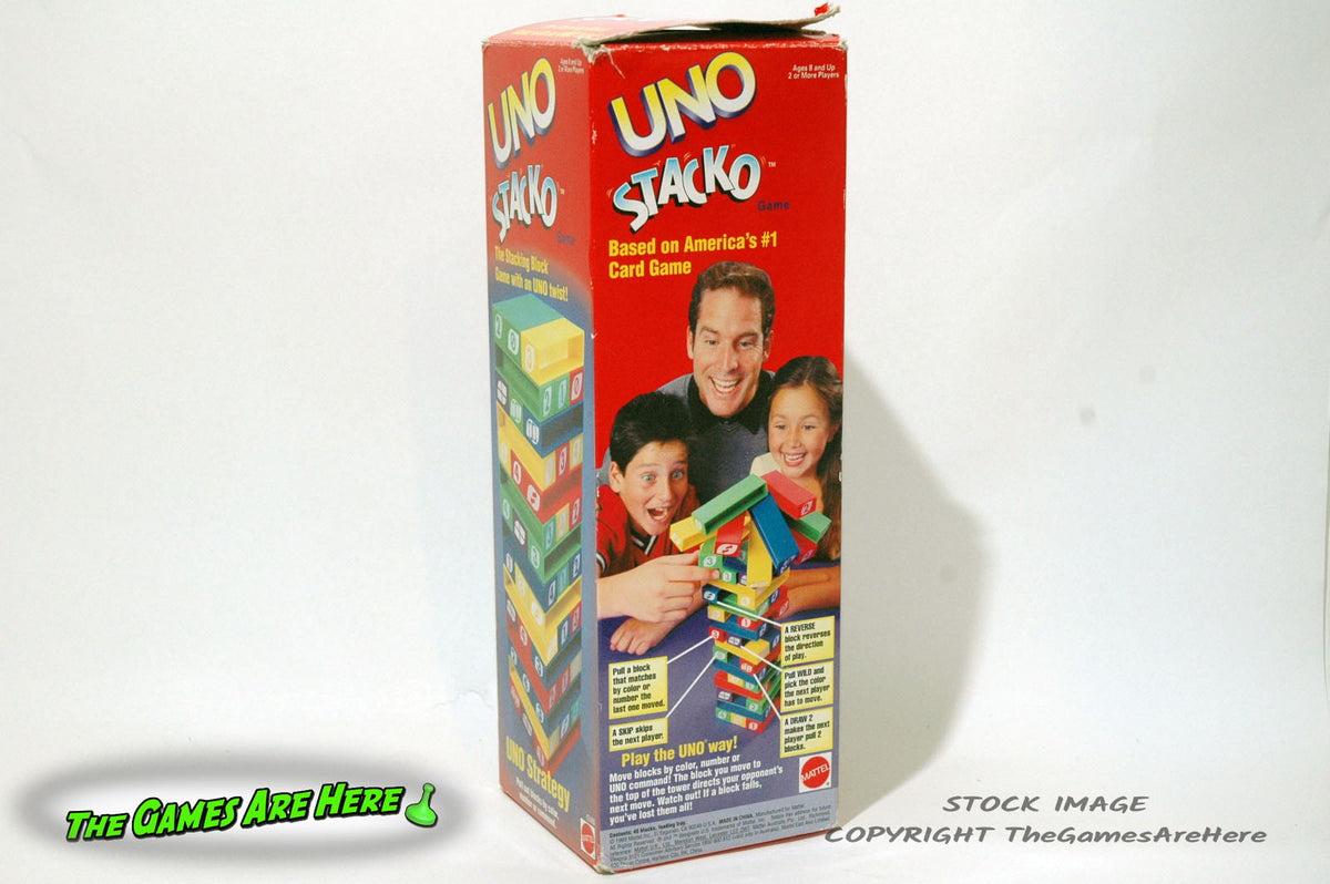 Jogo Uno Stacko - Mattel - superlegalbrinquedos