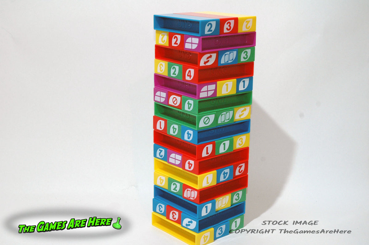 Uno Stacko – Aluguel de jogos: Cabana do Elfo Uno Stacko – Aluguel de jogos: Cabana do Elfo