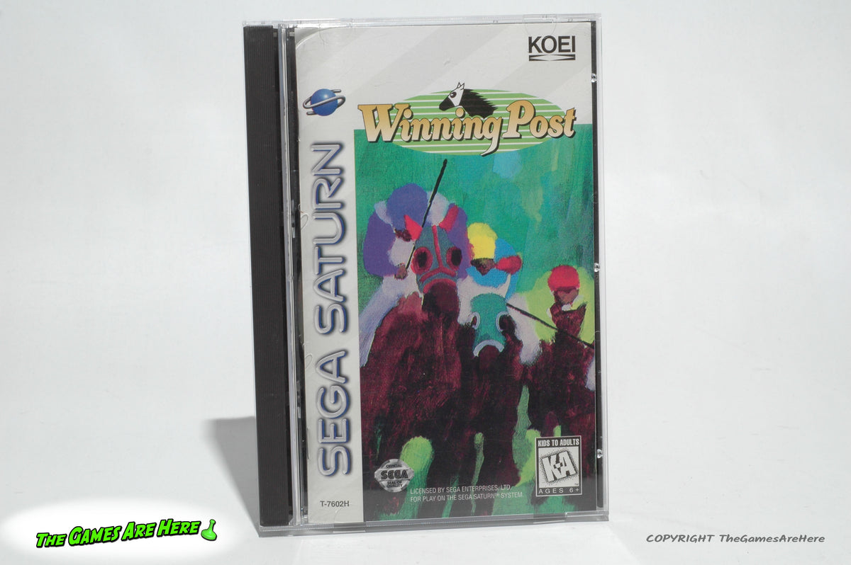 Winning Post - Sega Saturn, Koei 1996 – The Games Are Here