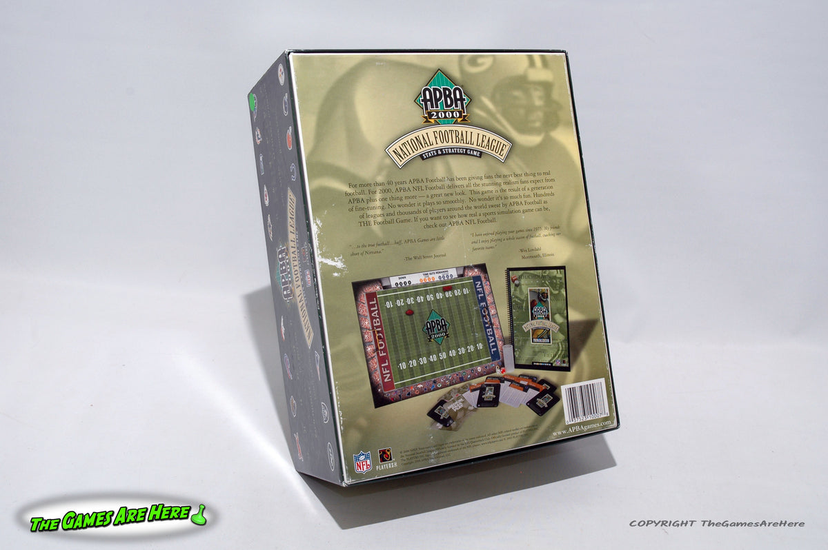 APBA Football Games and APBA Football Cards Sets