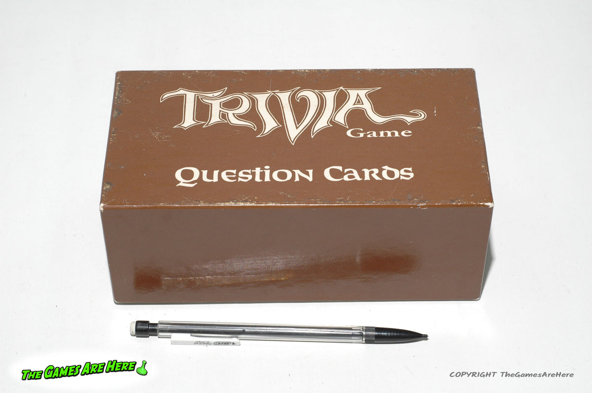 Advanced Dungeons & Dragons Trivia Game Question Cards Only – The Games Are  Here