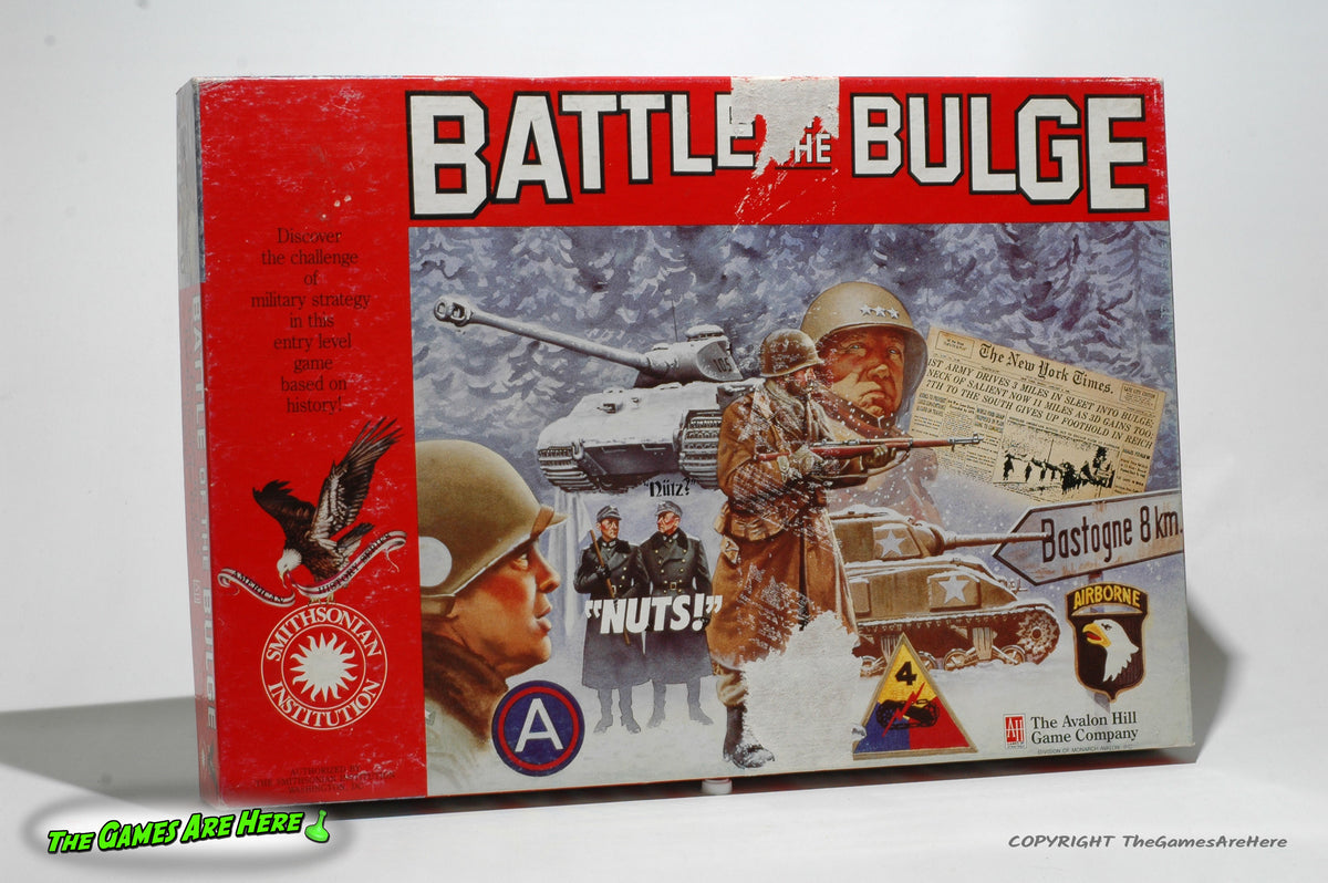 NEW store SEALED Avalon Hill BITTER WOODS Battle of the Bulge Vintage 1998