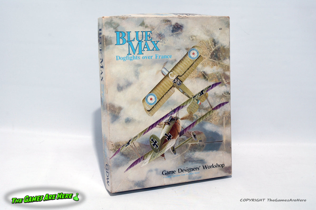 Blue Max Dogfights over France Game - Game Designers Workshop 1983 – The  Games Are Here