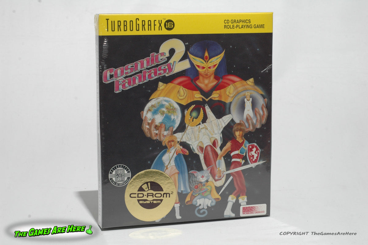 Cosmic Fantasy 2 TurboGrafx 16 CD Video Game - Working Designs