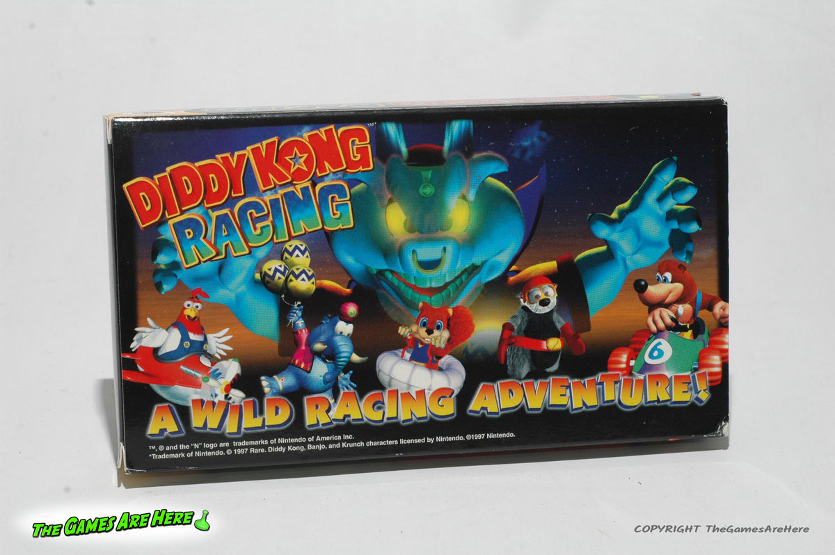 Diddy Kong Racing VHS Tape Brand New selling Sealed N64 Nintendo 64