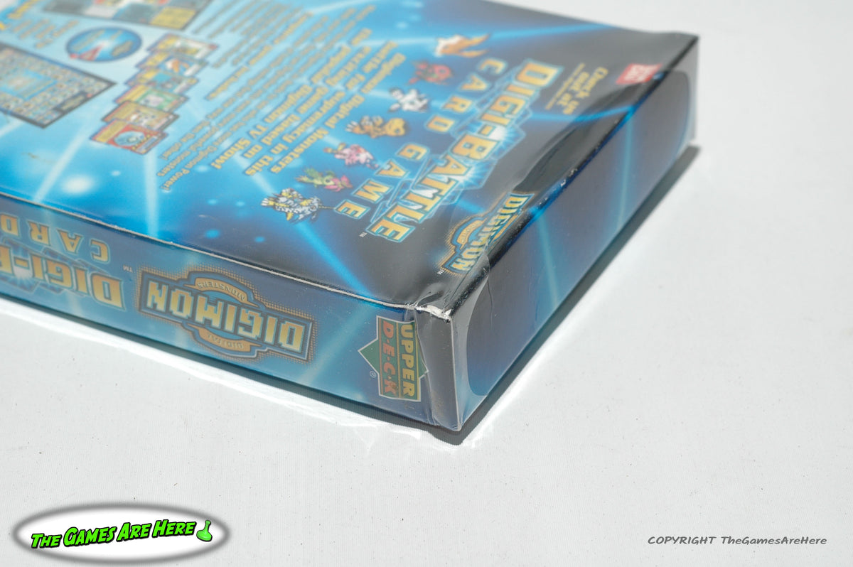 Digimon Digi-Battle Card Game - Bandai 2000 New w Some Box Denting The Games Are Here Digimon Digi-Battle Card Game - Bandai 2000 New w Some Box Denting The Games Are Here