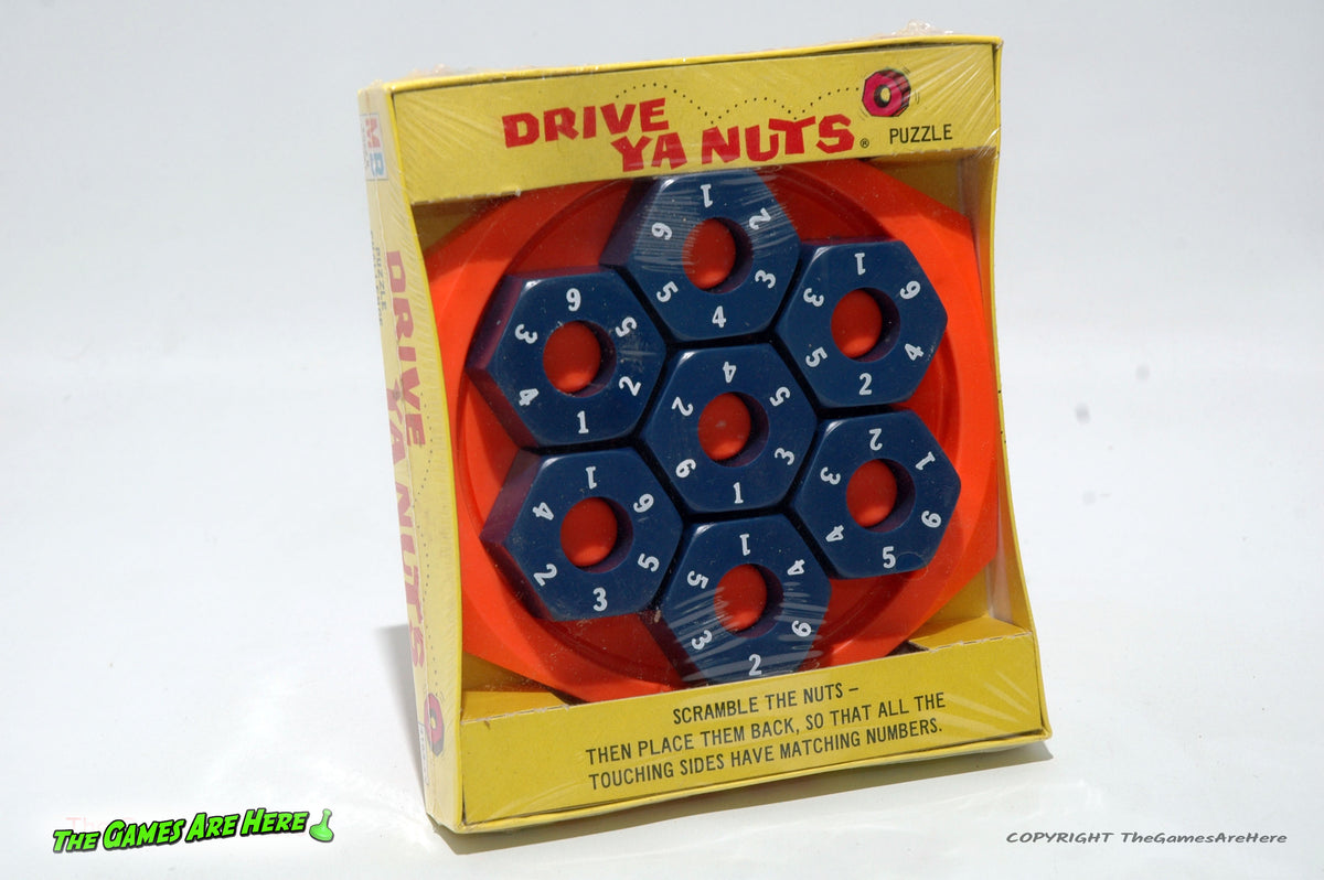 Drive Ya Nuts Puzzle - Milton Bradley 1970 Brand New – The Games