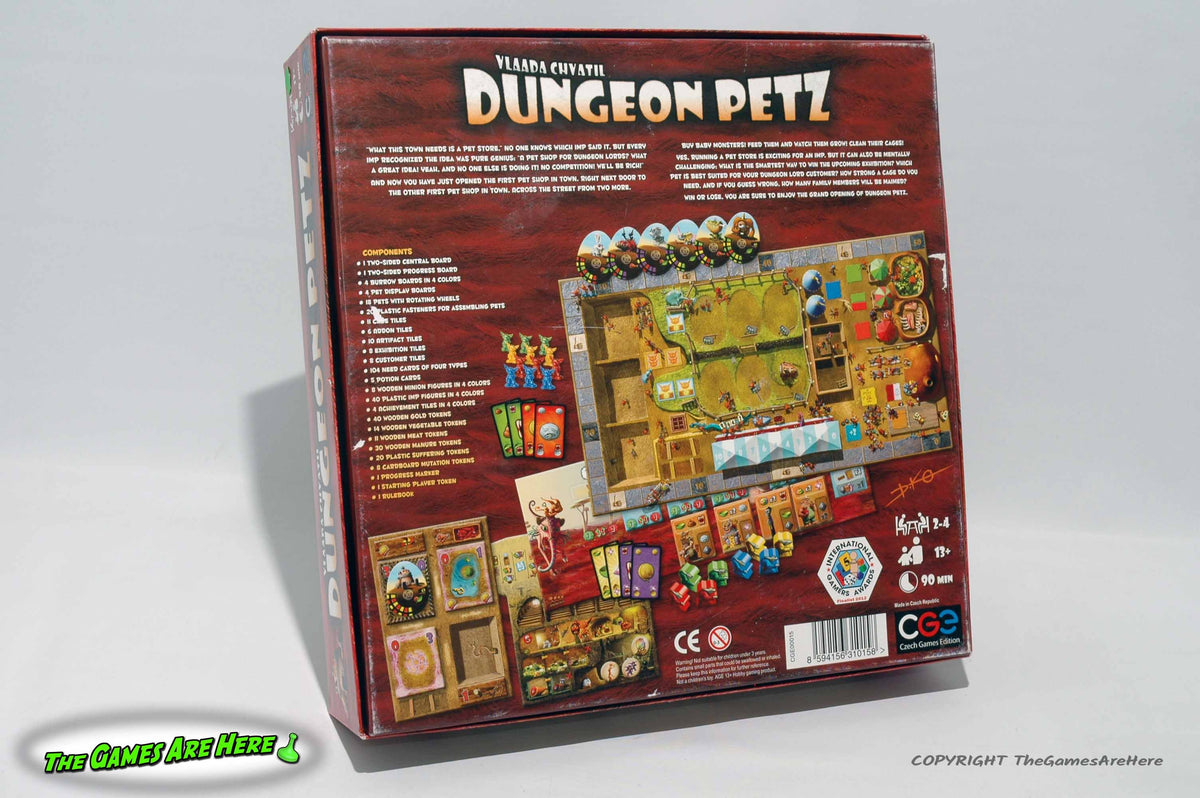 Dungeon Petz Board Game NEW Factory purchases Sealed