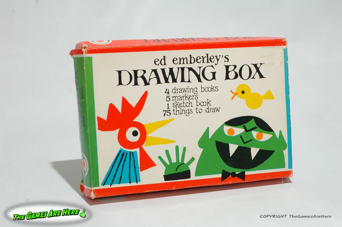 Ed Emberley's Drawing Box - Little, Brown and Company 1973 – The
