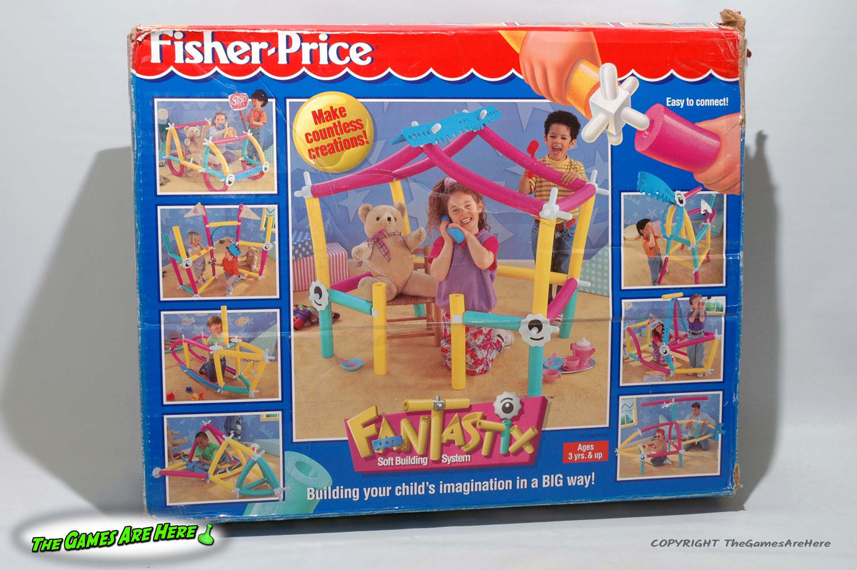 Fantastix Soft Building System - Fisher Price 1996 – The Games Are Here